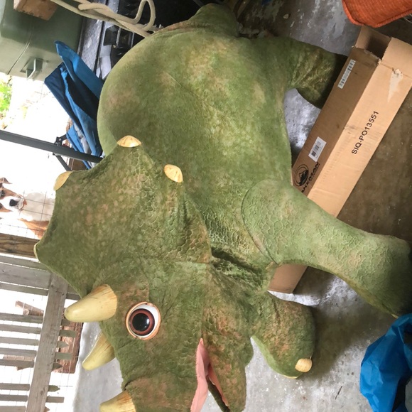Green Dinosaur Ride-On Toy - Picture 1 of 1